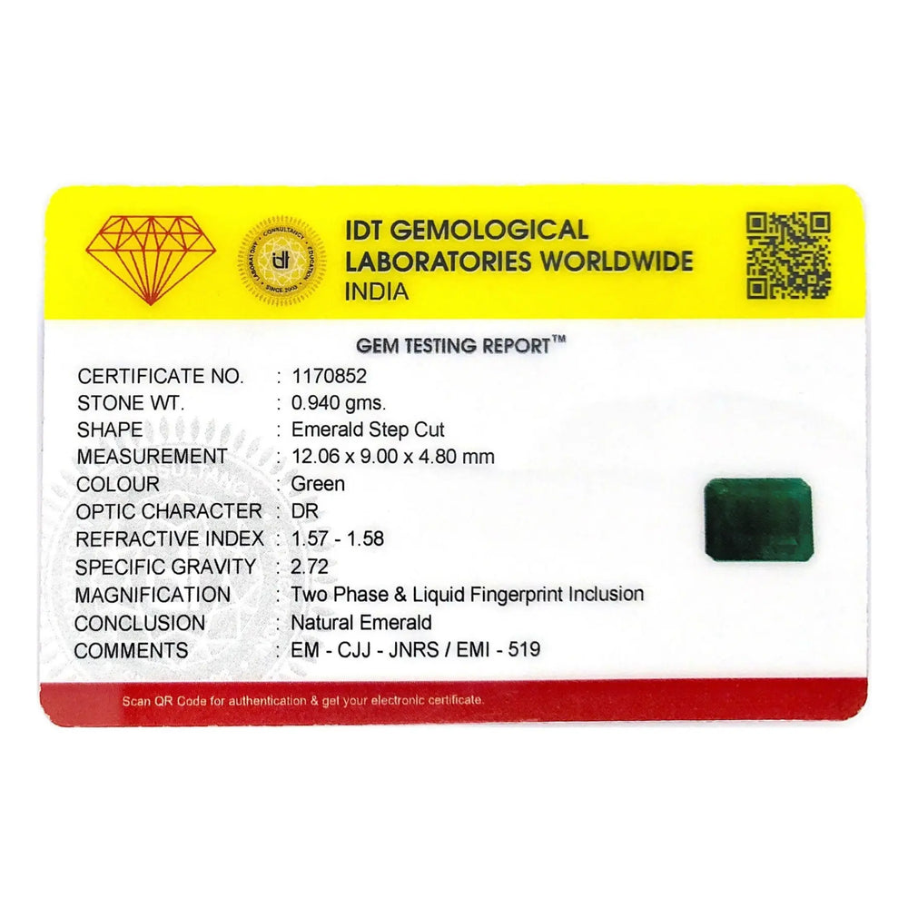 Emerald - 4.7 Carat - Pramogh