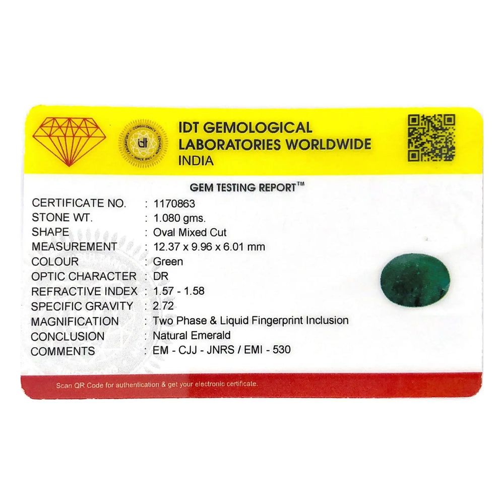 Emerald - 5.4 Carat - Pramogh