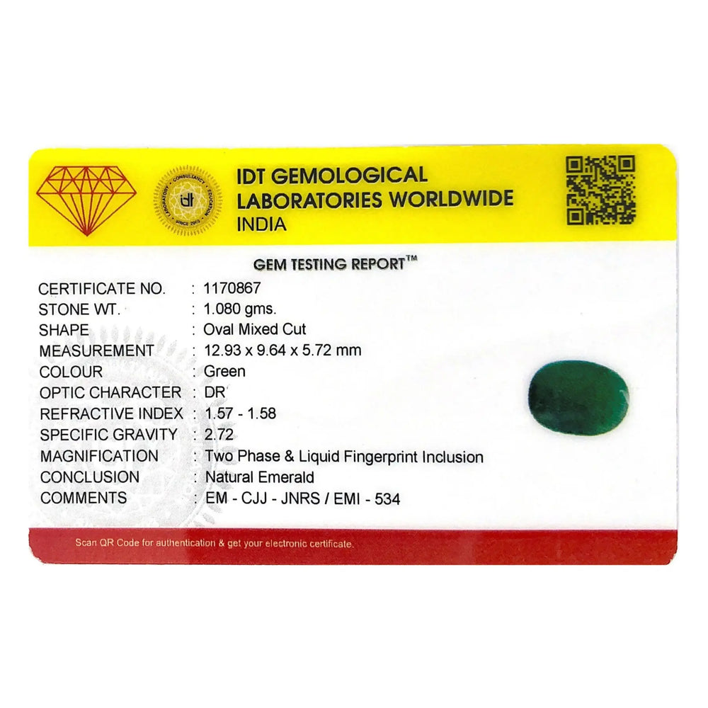 Emerald - 5.4 Carat - Pramogh