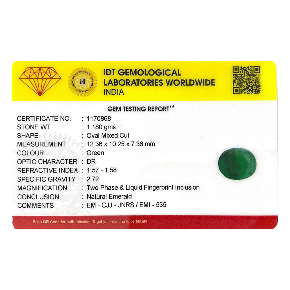 Emerald - 5.9 Carat - Pramogh