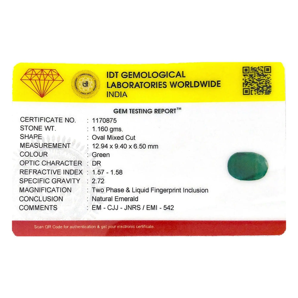 Emerald - 5.8 Carat - Pramogh