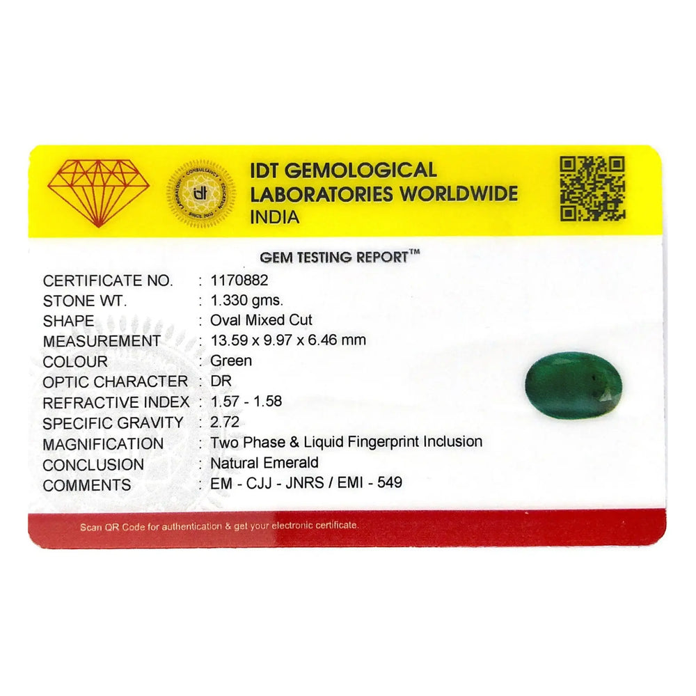 Emerald - 6.65 Carat - Pramogh