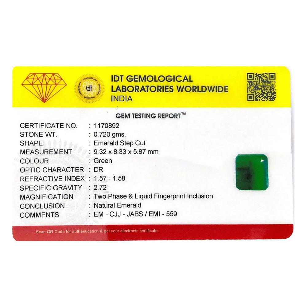 Emerald - 3.6 Carat - Pramogh