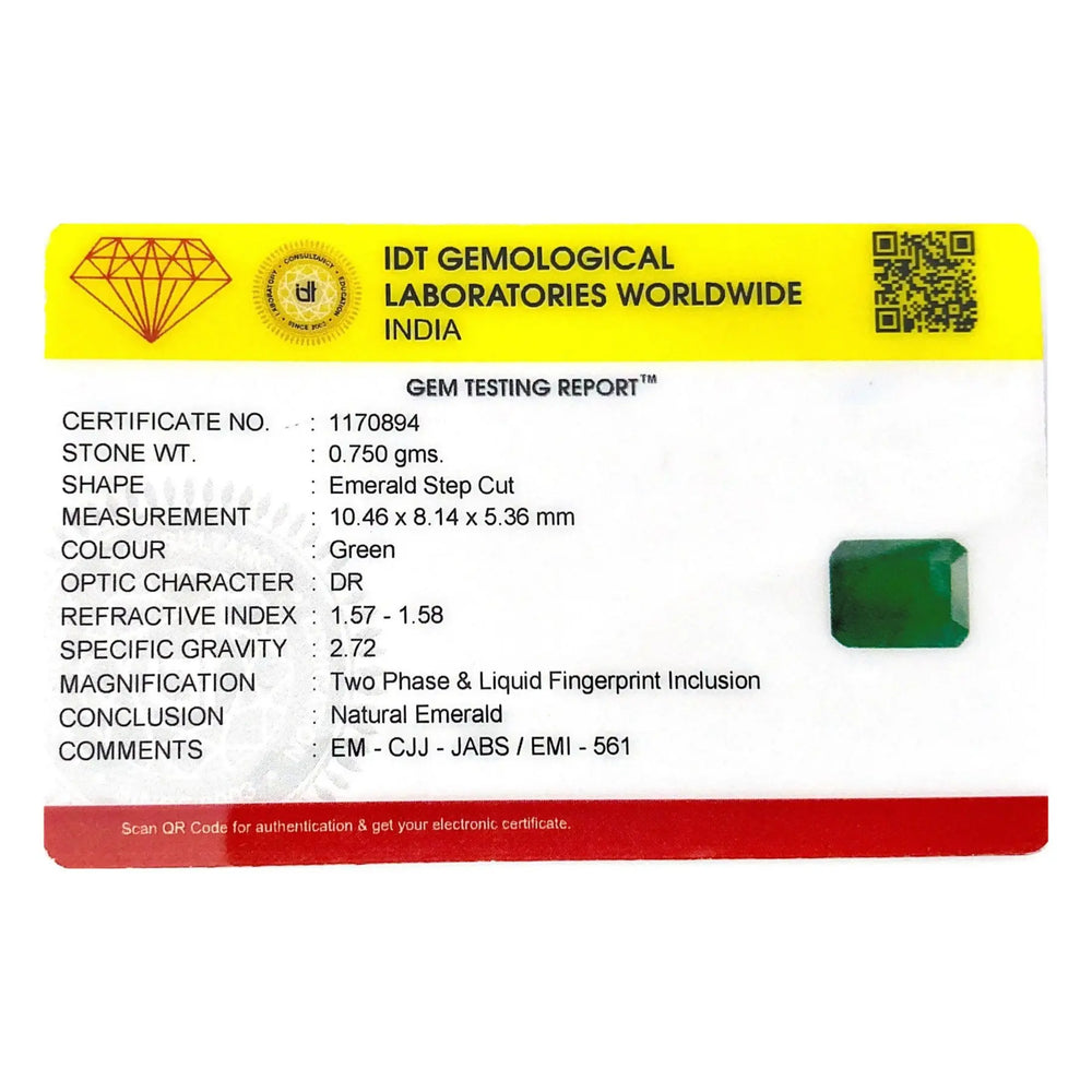 Emerald - 3.75 Carat - Pramogh
