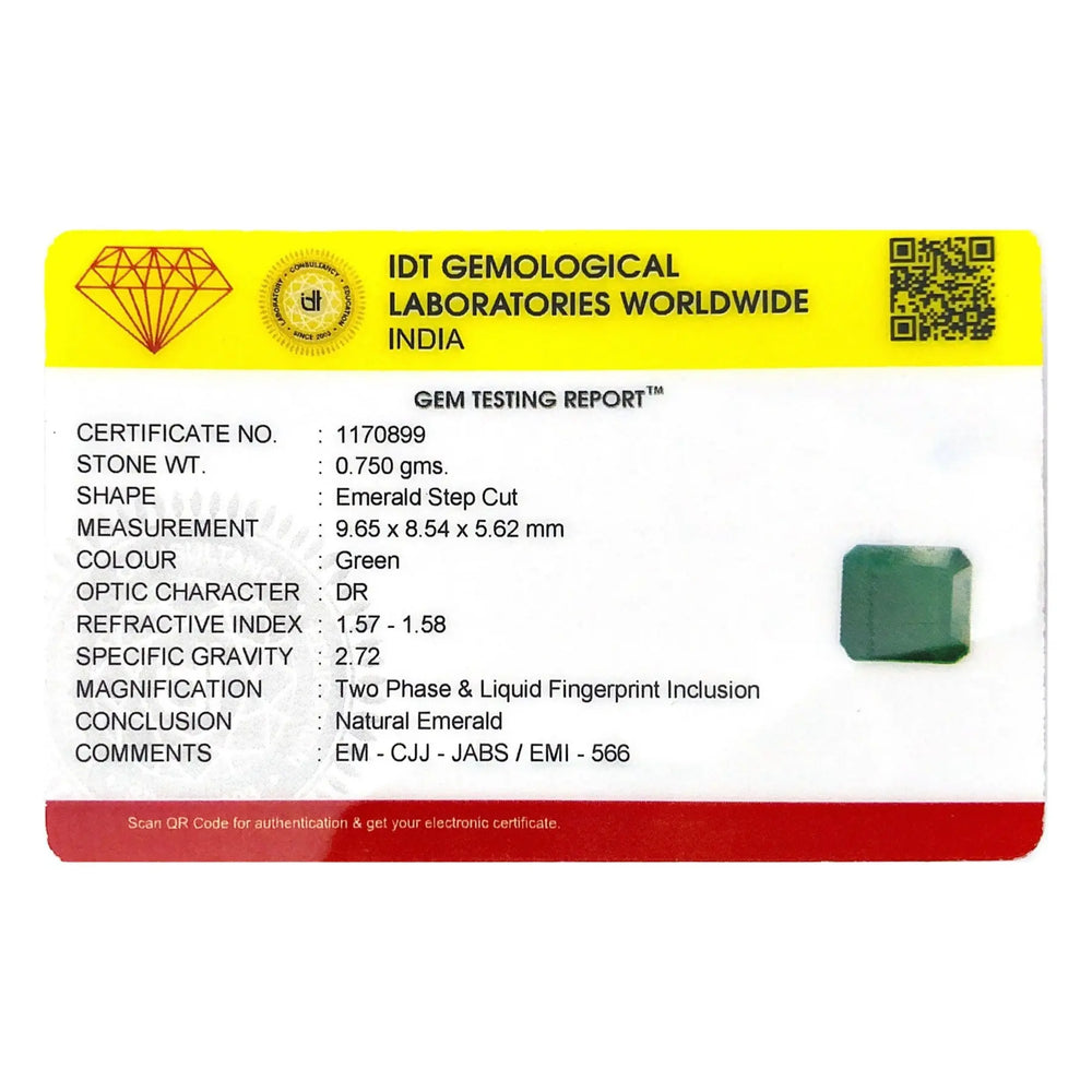 Emerald - 3.75 Carat - Pramogh