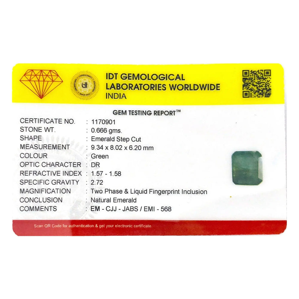 Emerald - 3.33 Carat - Pramogh