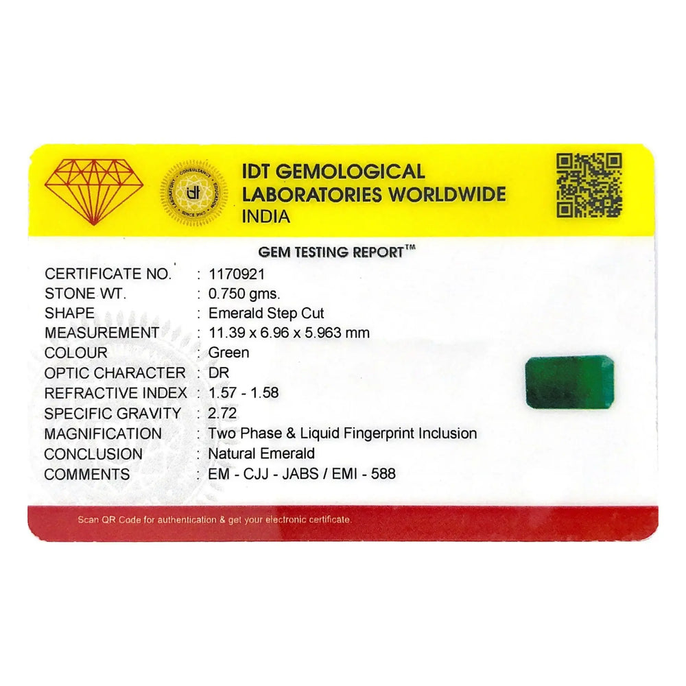 Emerald - 3.75 Carat - Pramogh