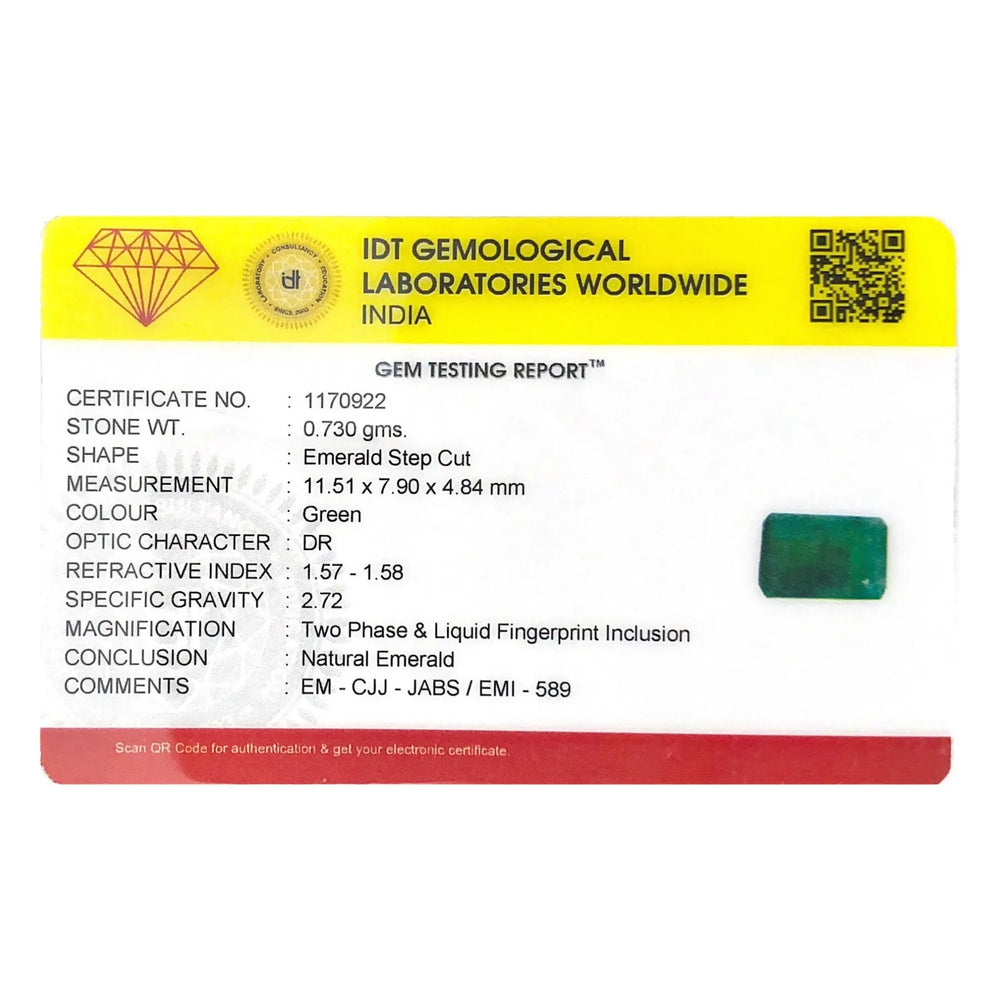 Emerald - 3.65 Carat - Pramogh
