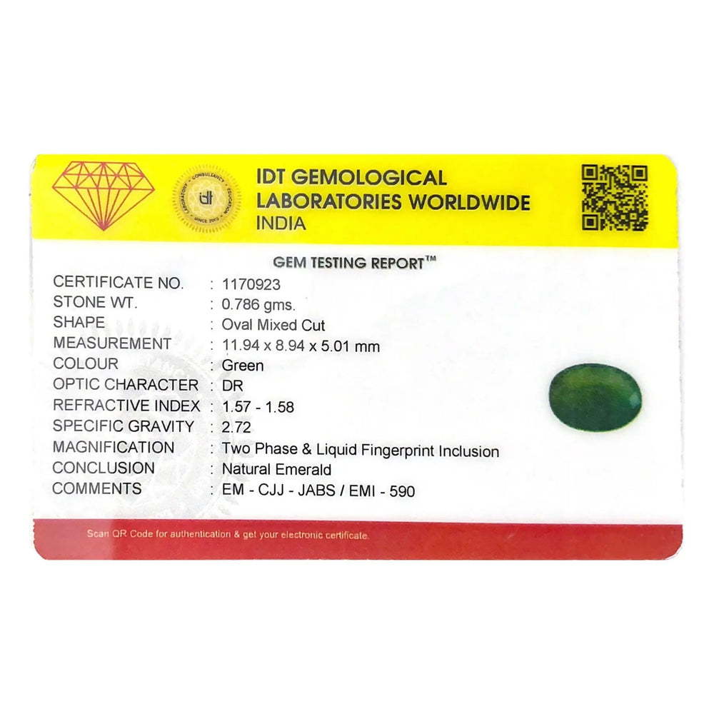 Emerald - 3.93 Carat - Pramogh