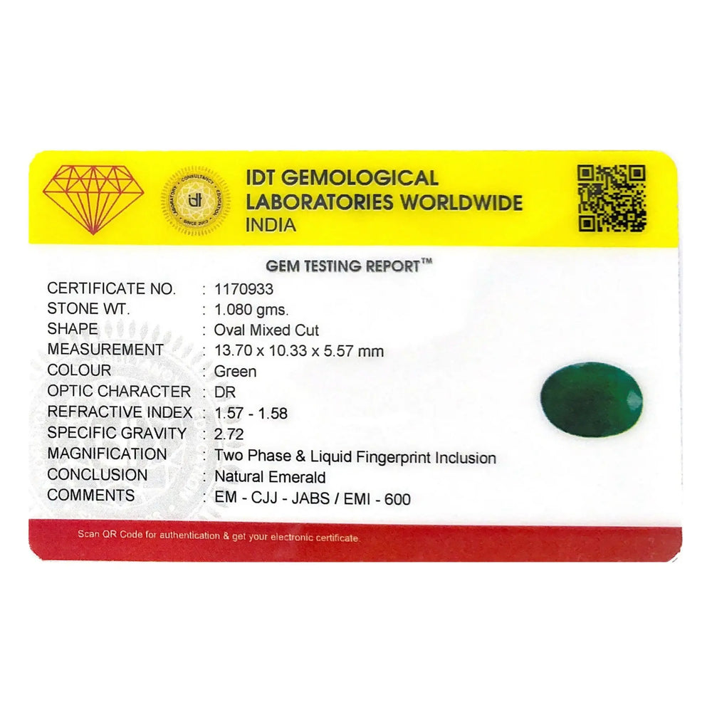 Emerald - 5.4 Carat - Pramogh