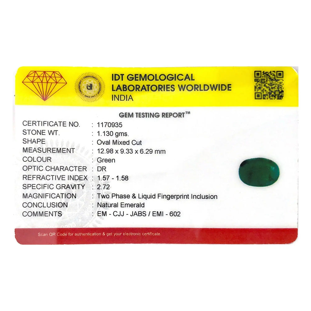 Emerald - 5.65 Carat - Pramogh