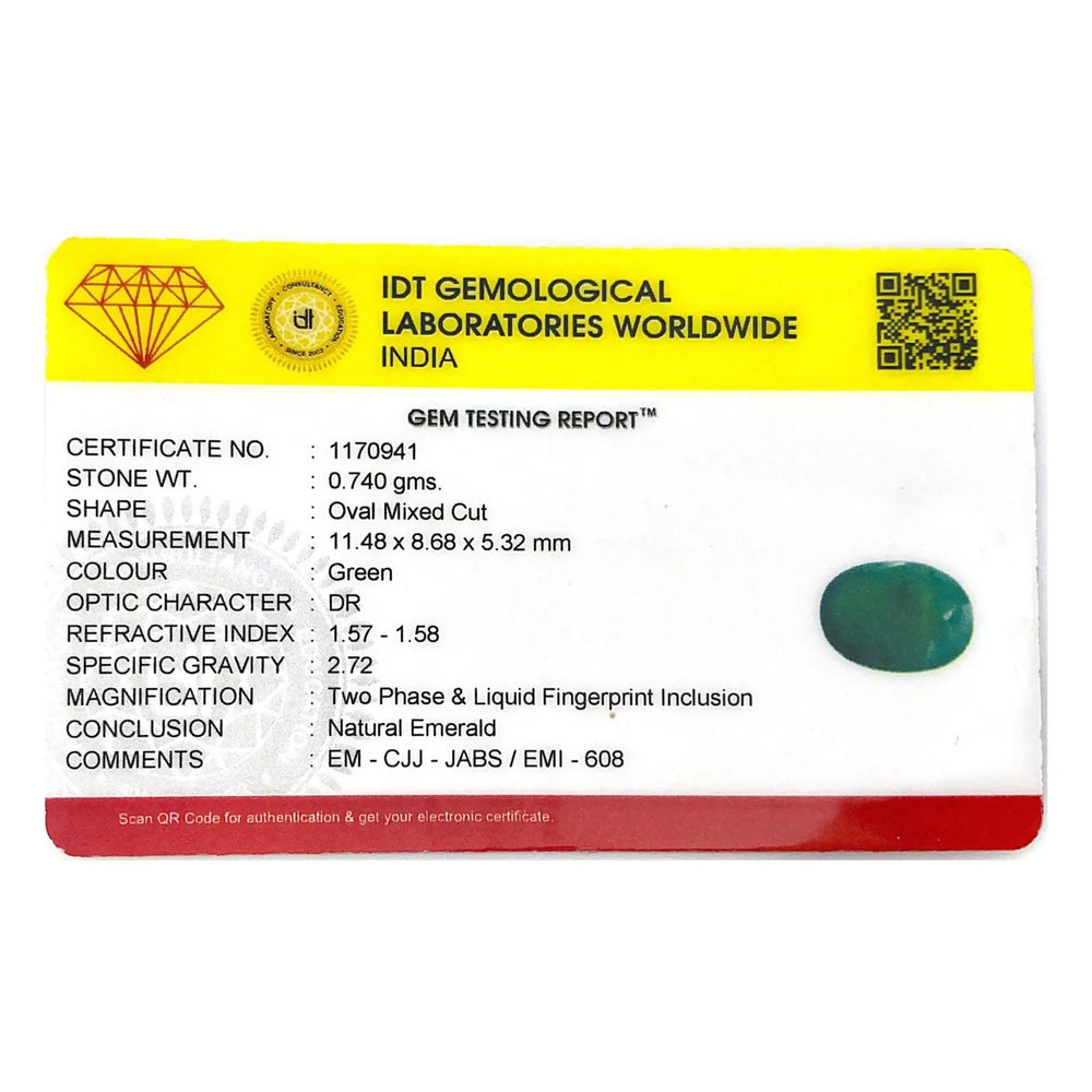 Emerald - 3.7 Carat - Pramogh