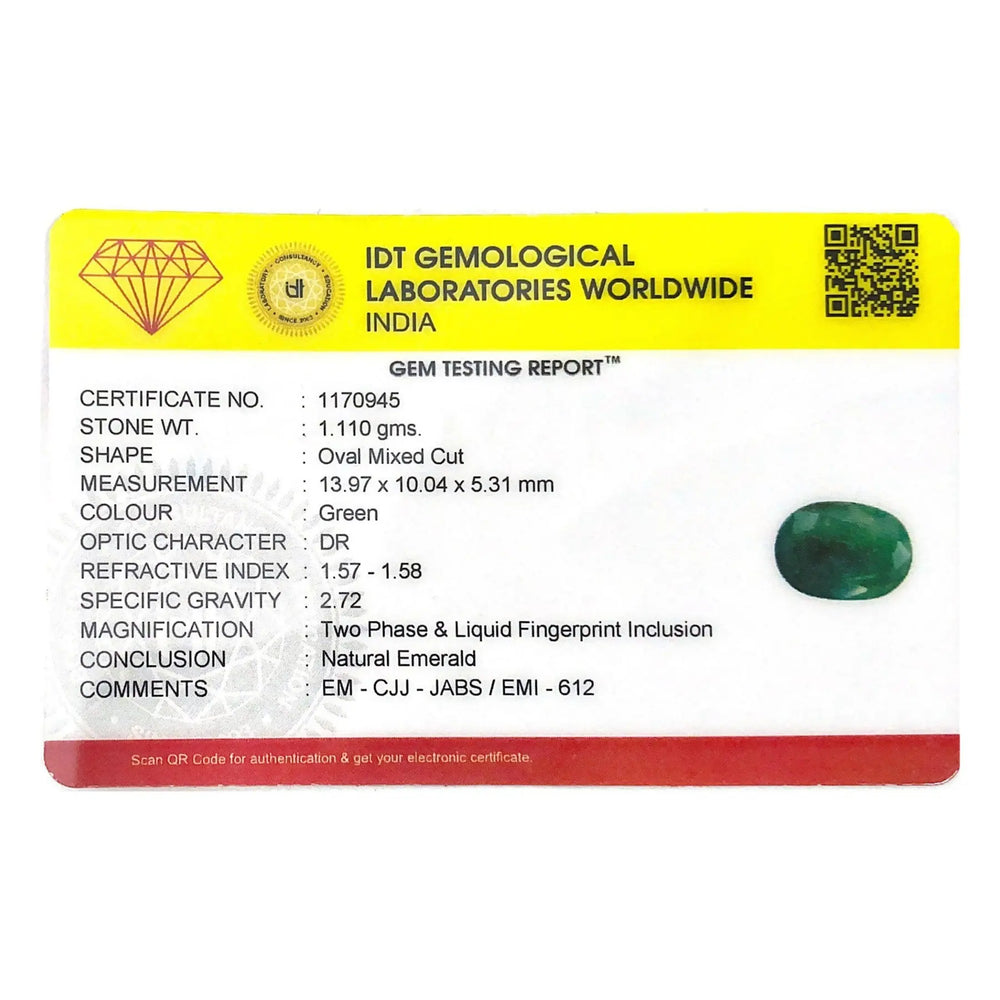 Emerald - 5.55 Carat - Pramogh