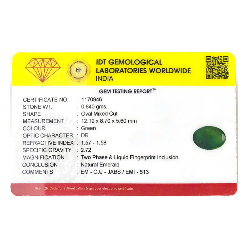 Emerald - 4.2 Carat - Pramogh