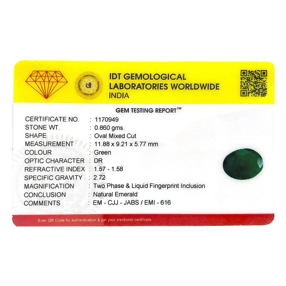 Emerald - 4.3 Carat - Pramogh