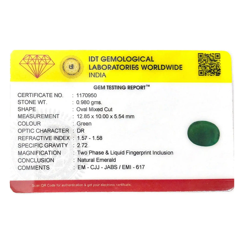 Emerald - 4.9 Carat - Pramogh