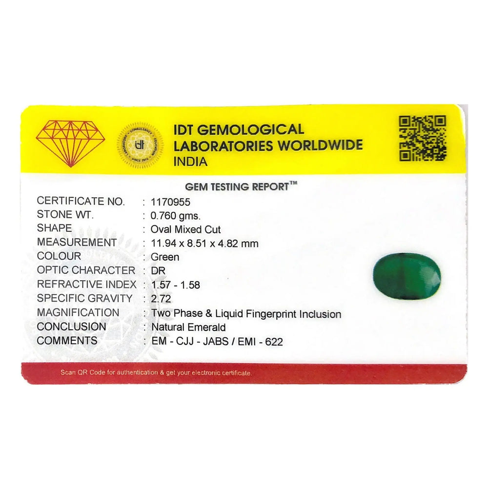 Emerald - 3.8 Carat - Pramogh