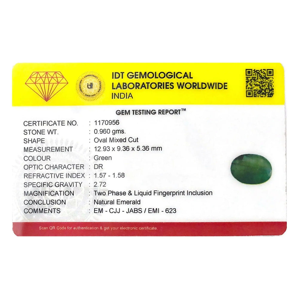 Emerald - 4.8 Carat - Pramogh