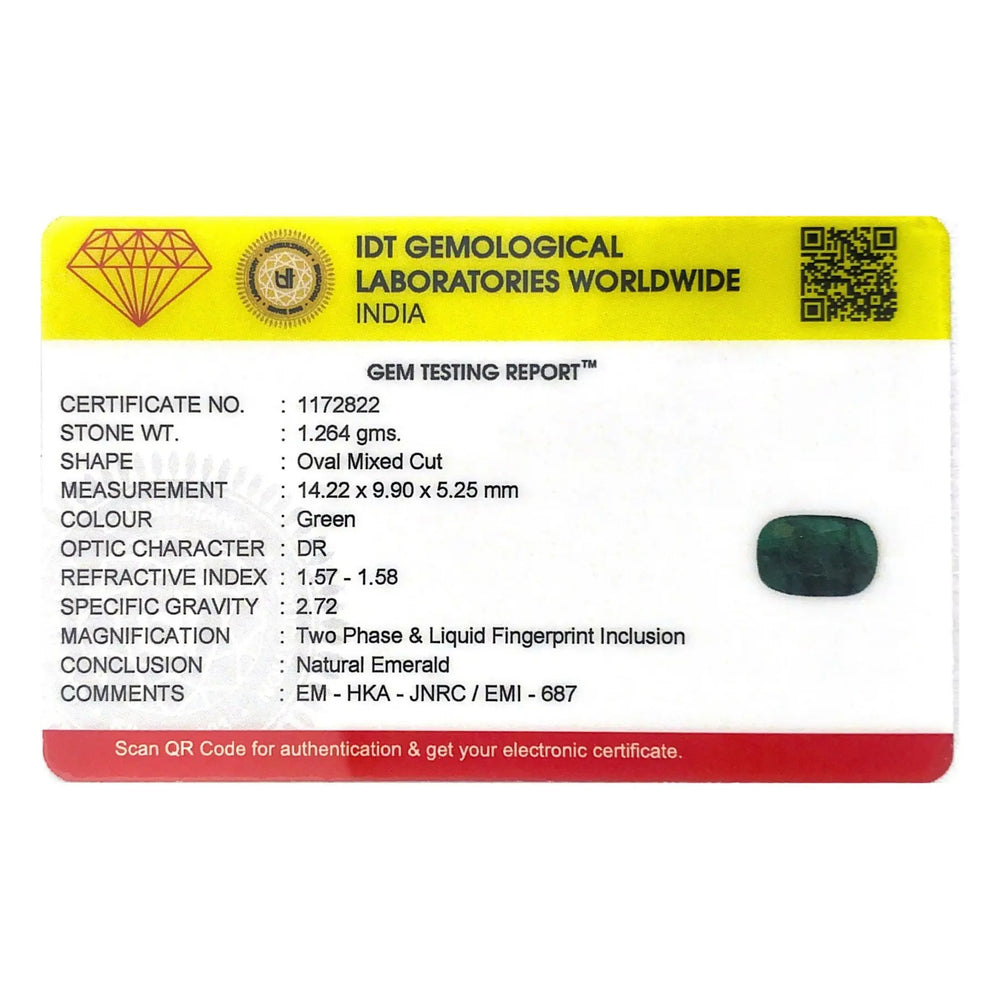 Emerald - 6.32 Carat - Pramogh