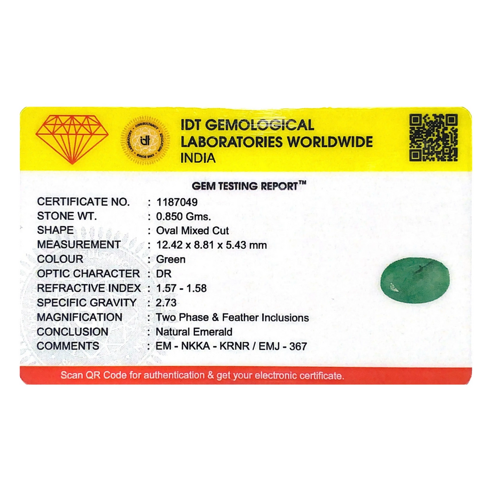 Emerald - 4.25 Carat - Pramogh