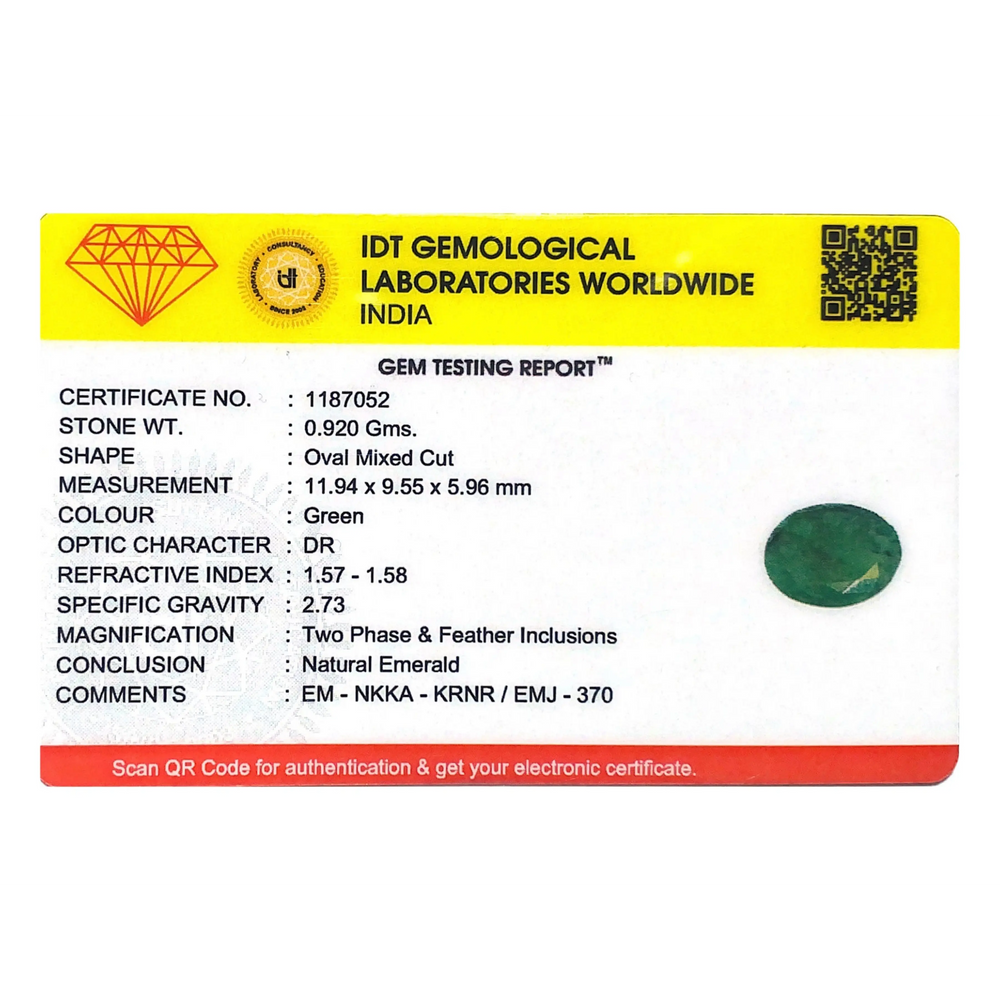 Emerald - 4.6 Carat - Pramogh
