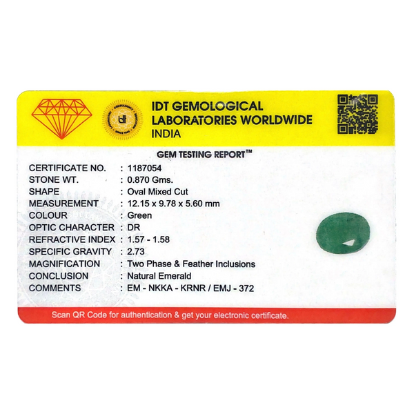 Emerald - 4.35 Carat - Pramogh