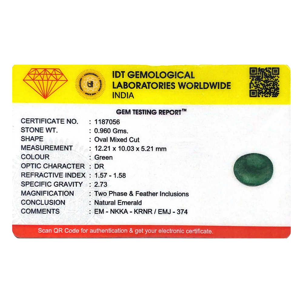 Emerald - 4.8 Carat - Pramogh
