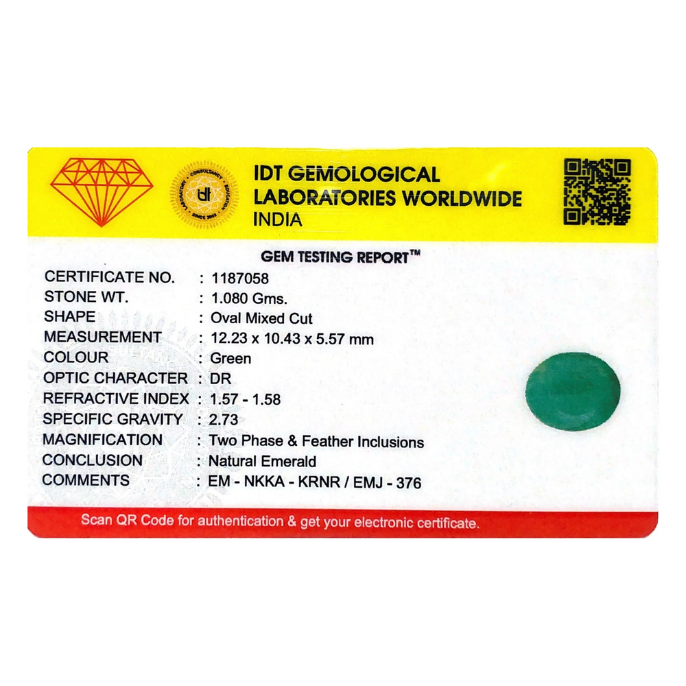 Emerald - 5.4 Carat - Pramogh