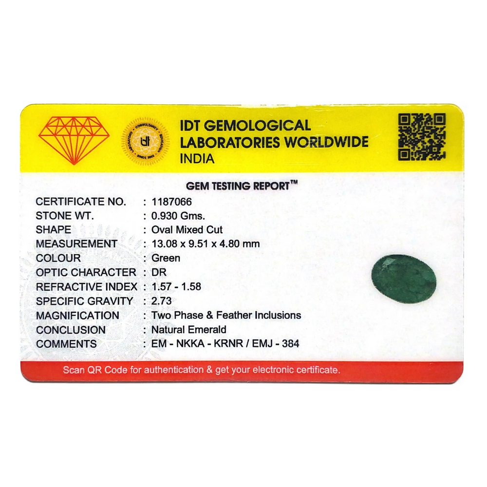 Emerald - 4.65 Carat - Pramogh