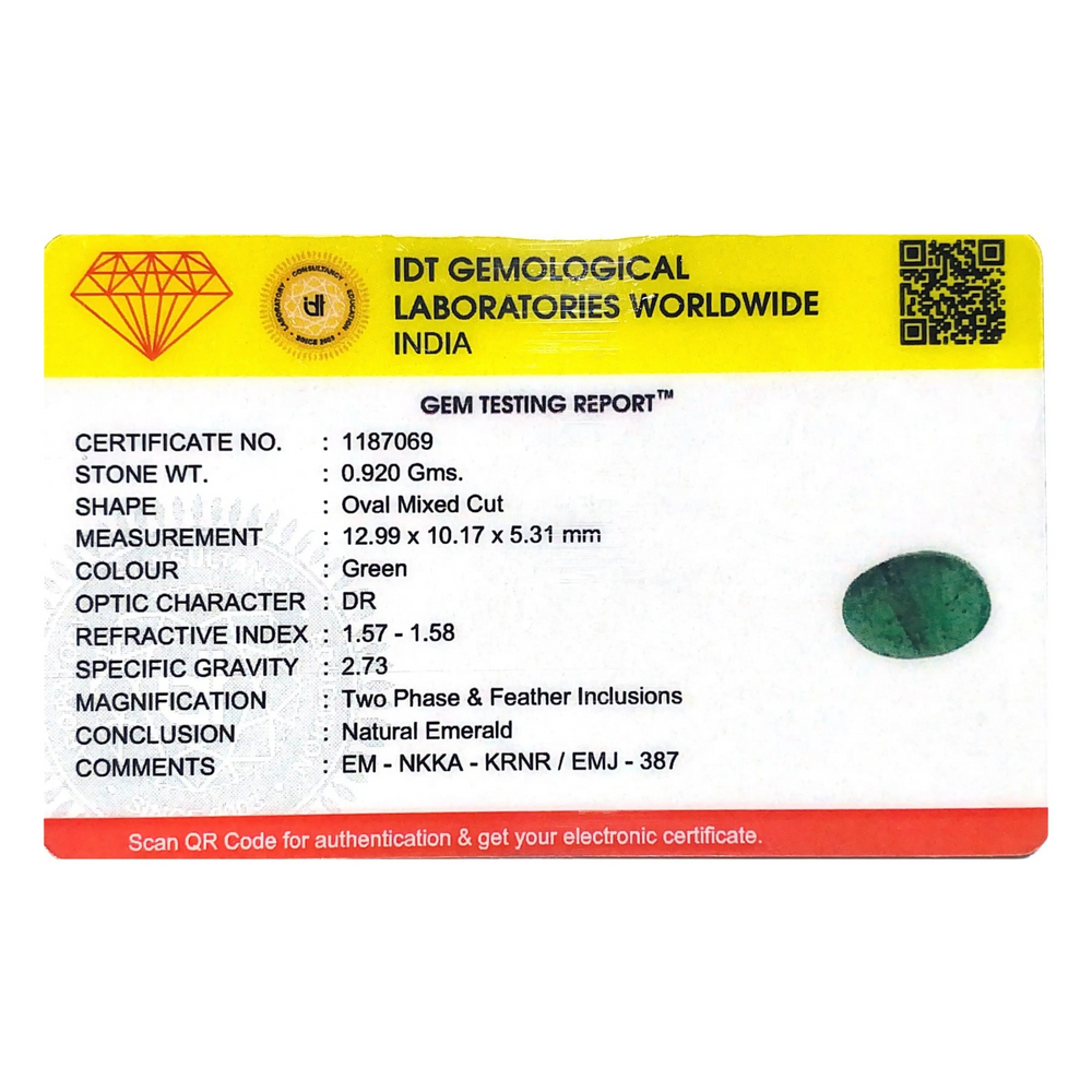 Emerald - 4.6 Carat - Pramogh