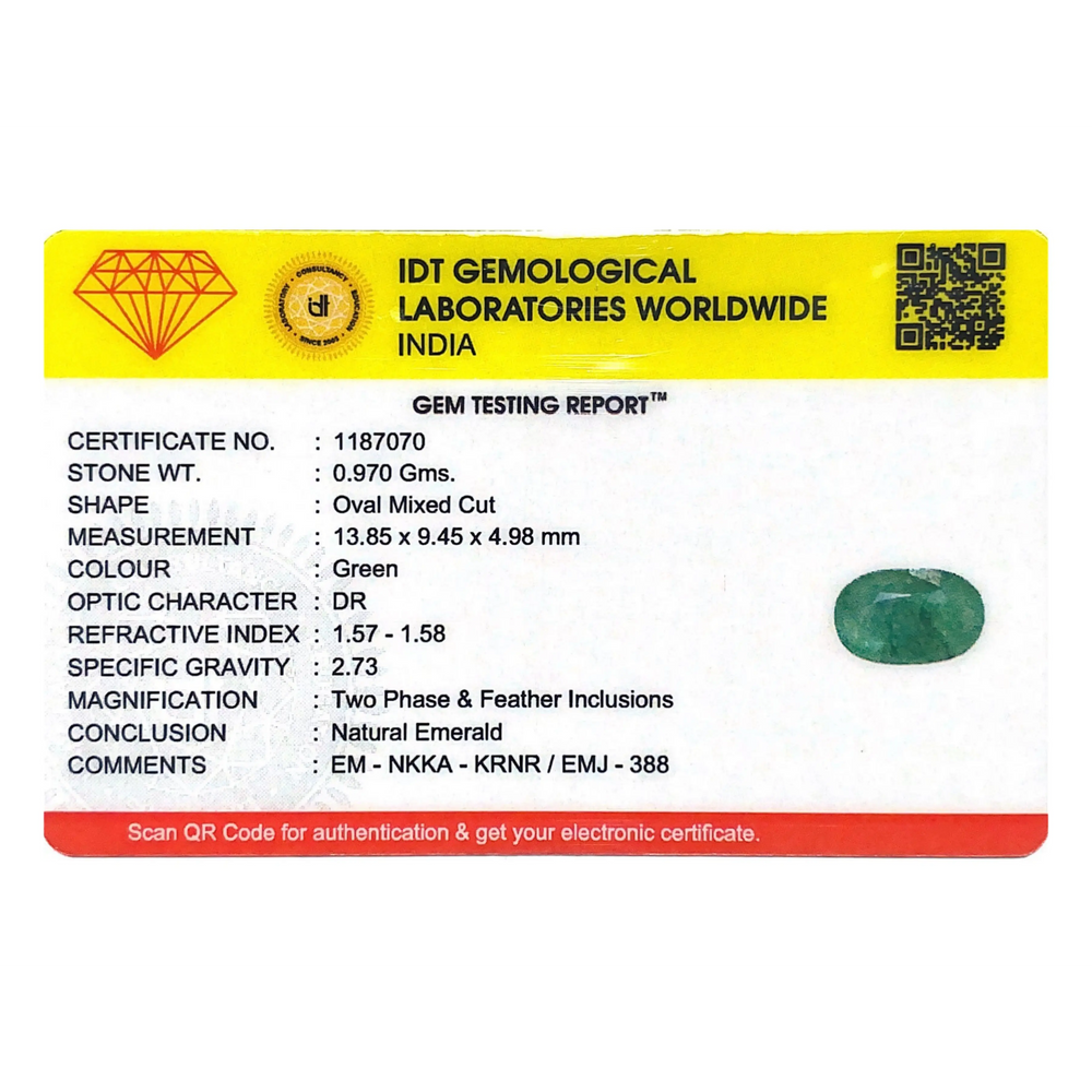 Emerald - 4.85 Carat - Pramogh