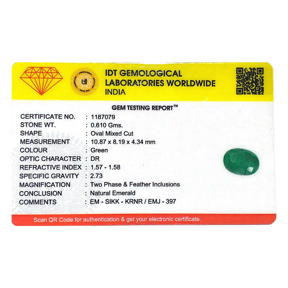 Zambian Emerald - 3.05 Carat - Pramogh