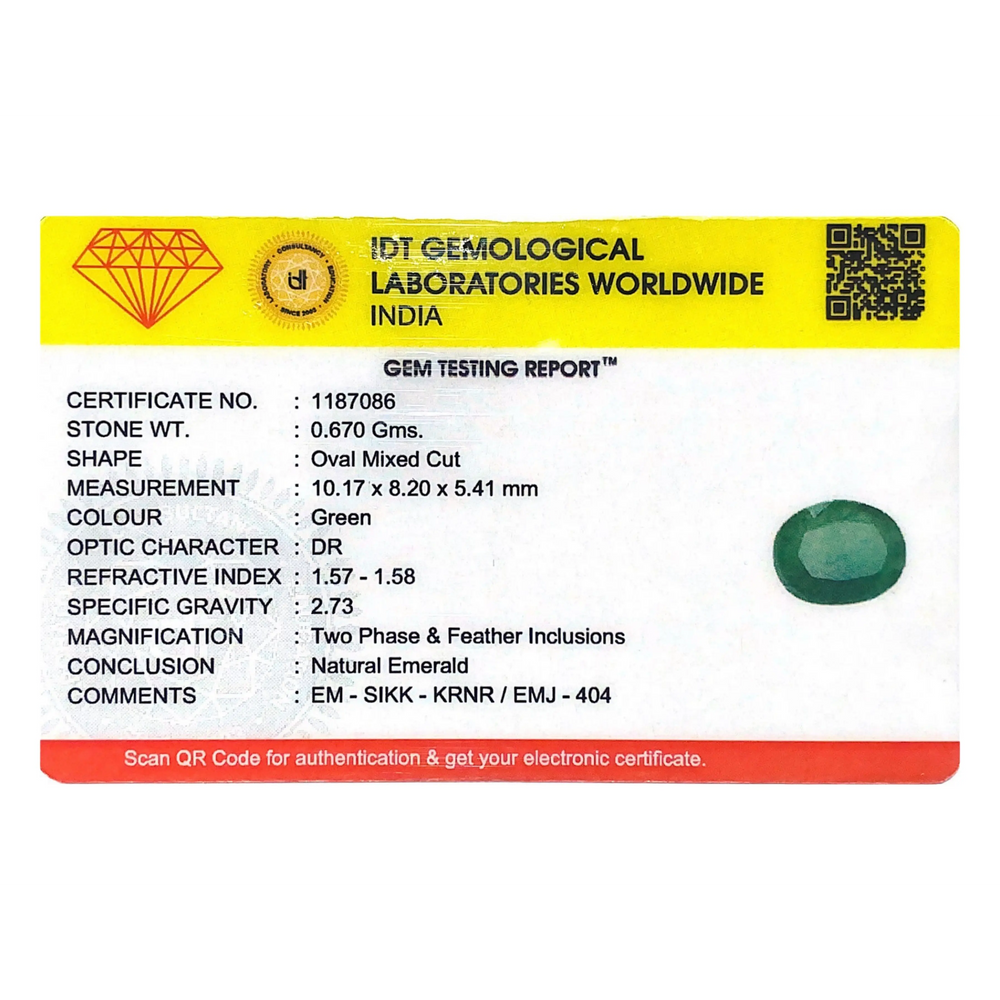 Zambian Emerald - 3.35 Carat - Pramogh