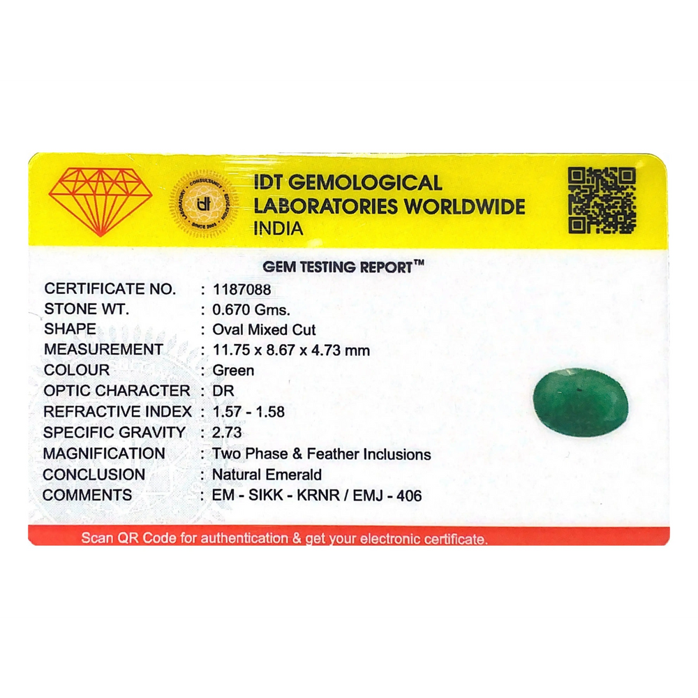 Zambian Emerald - 3.35 Carat - Pramogh