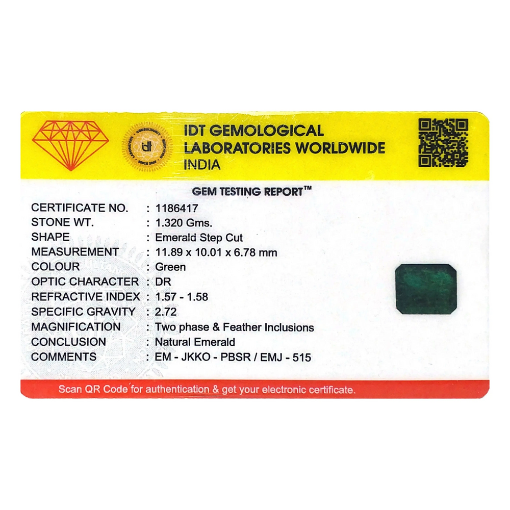 Zambian Emerald - 6.6 Carat - Pramogh