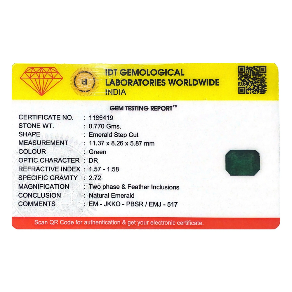 Zambian Emerald - 3.85 Carat - Pramogh