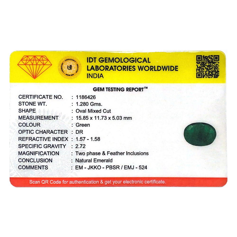 Zambian Emerald - 6.4 Carat - Pramogh