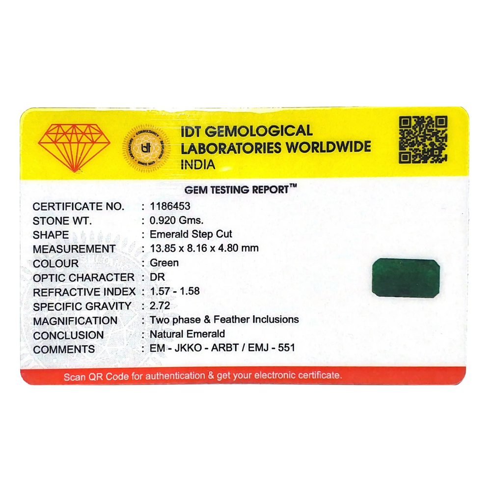 Zambian Emerald - 4.6 Carat - Pramogh
