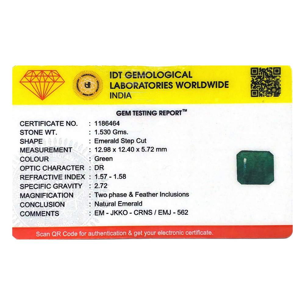 Zambian Emerald - 7.65 Carat - Pramogh