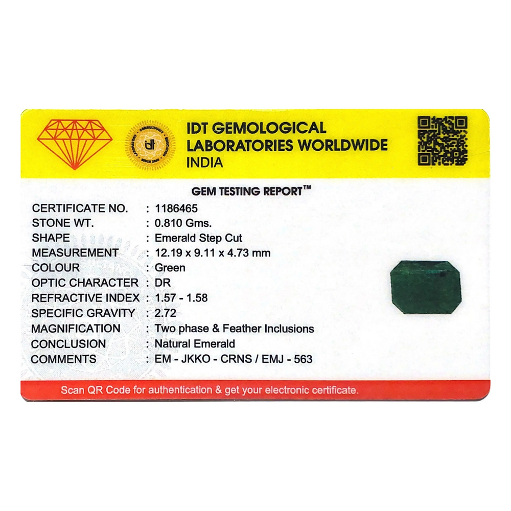 Zambian Emerald - 4.05 Carat