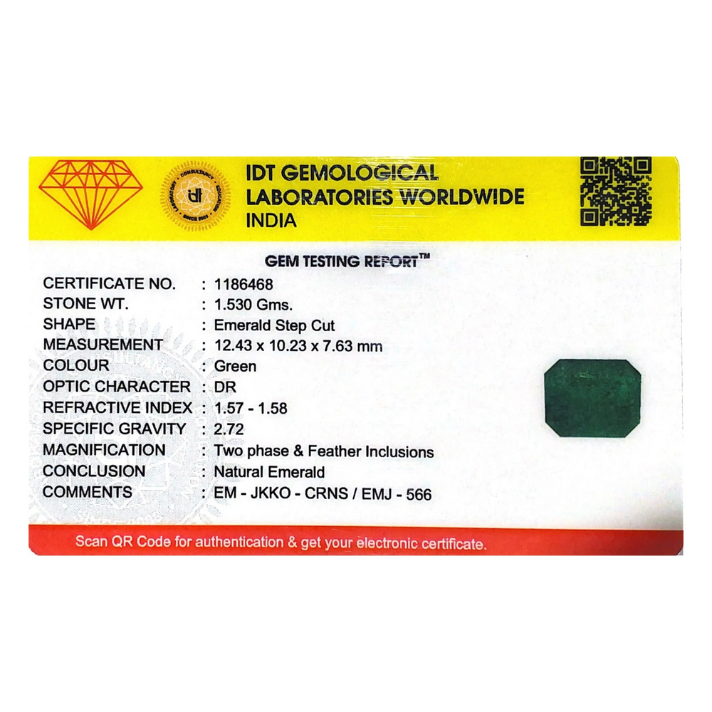 Zambian Emerald - 7.65 Carat - Pramogh
