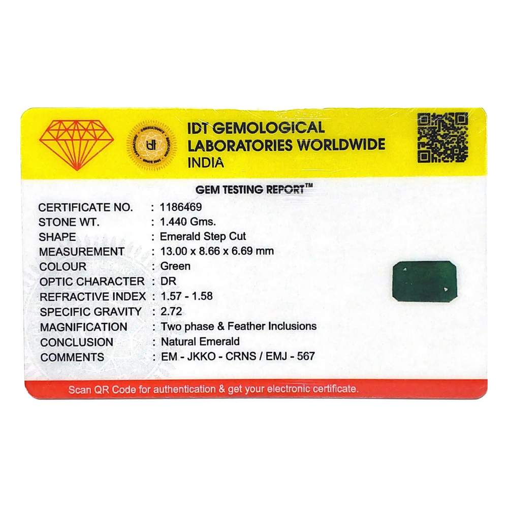 Zambian Emerald - 7.2 Carat - Pramogh