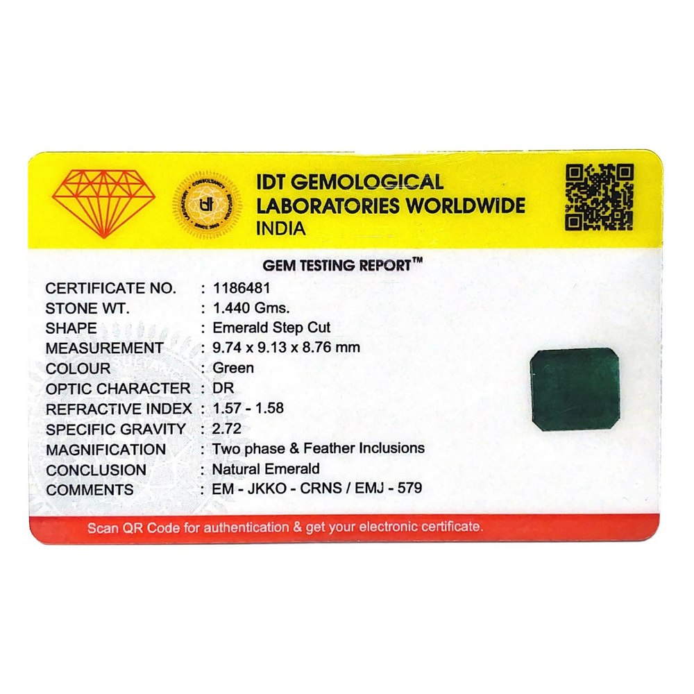 Zambian Emerald - 7.2 Carat - Pramogh