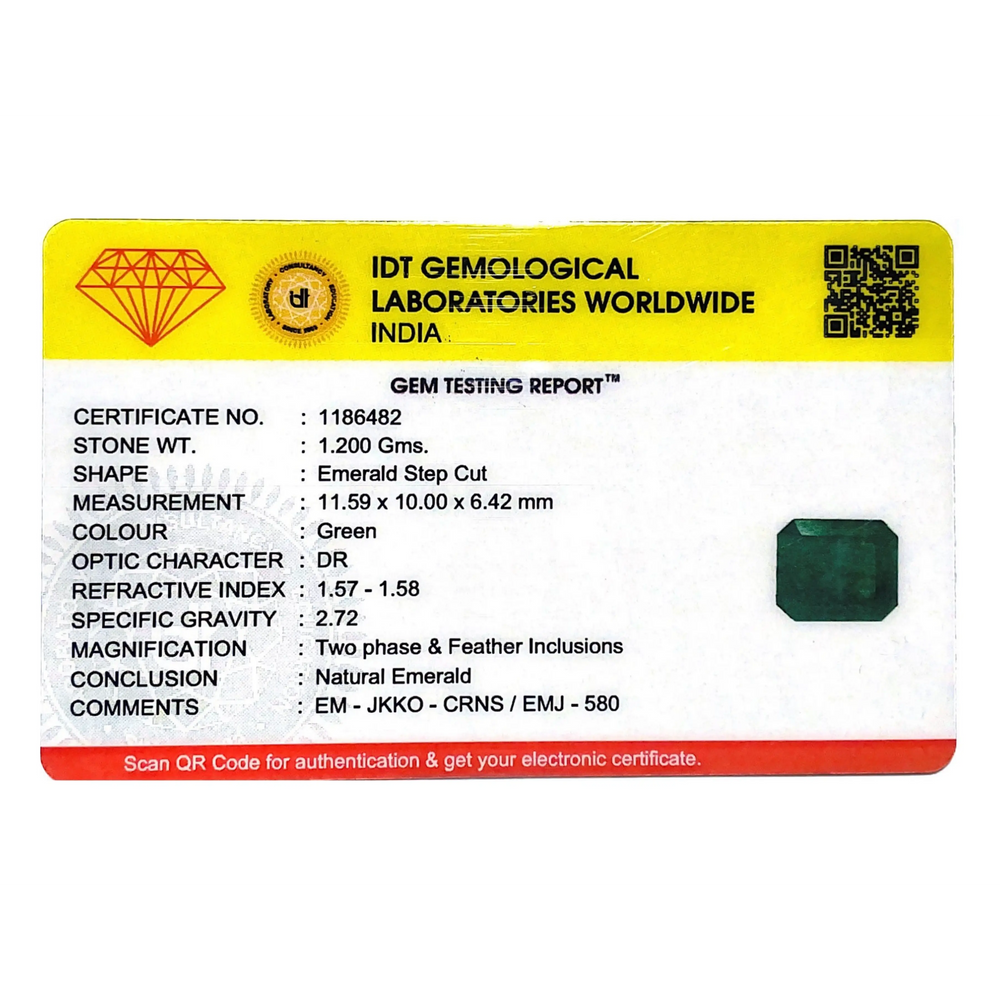 Zambian Emerald - 6 Carat - Pramogh