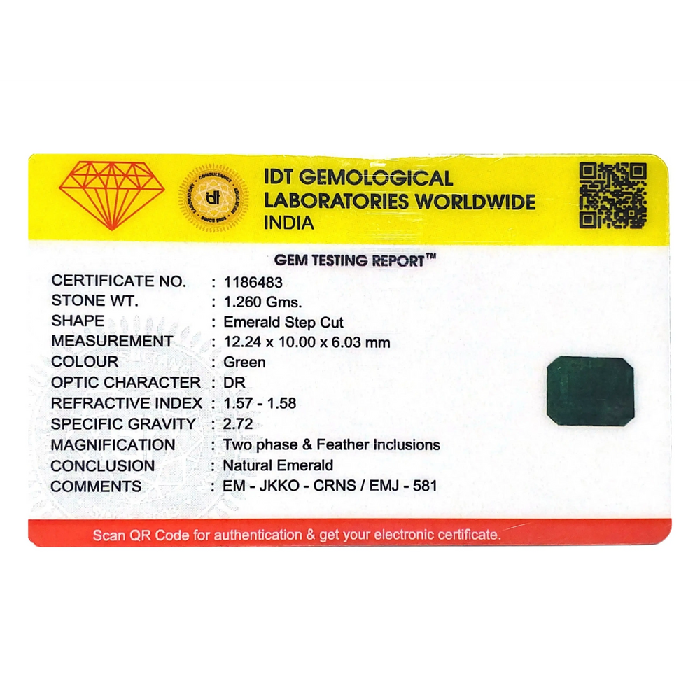 Zambian Emerald - 6.3 Carat - Pramogh