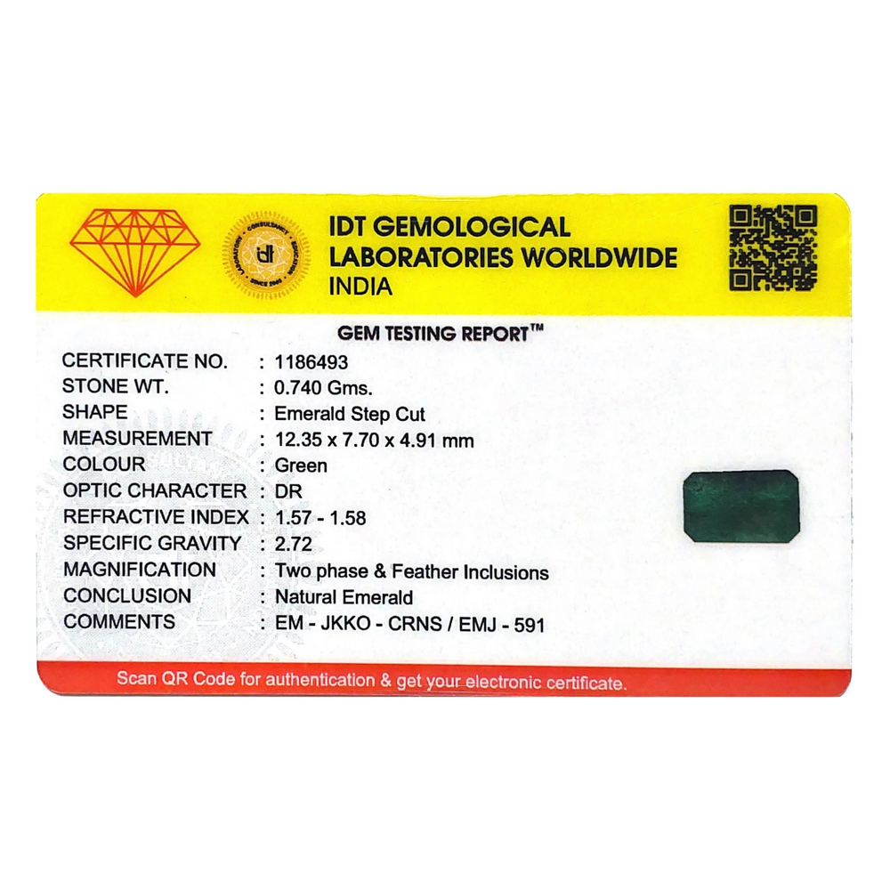 Zambian Emerald - 3.7 Carat - Pramogh