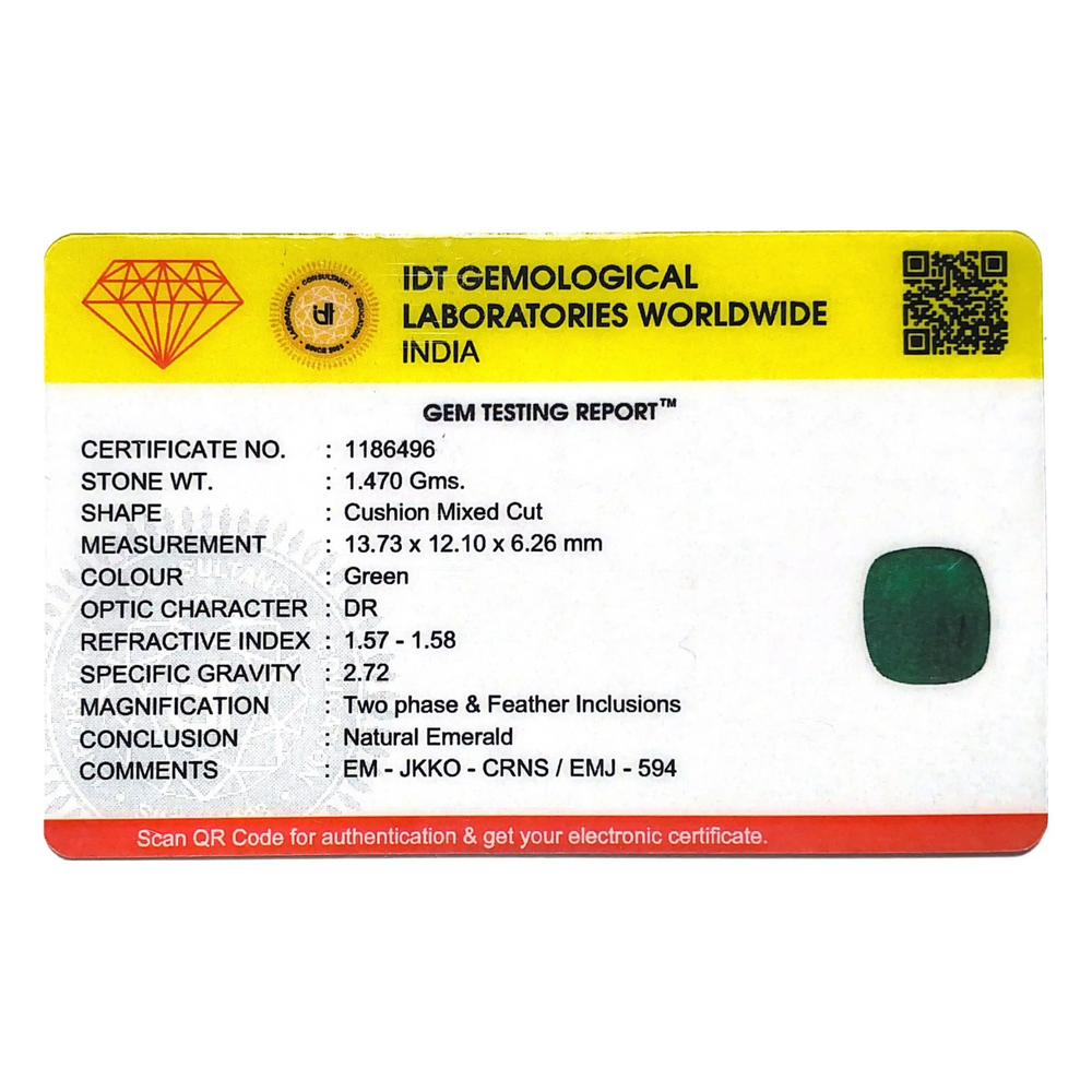 Zambian Emerald - 7.35 Carat - Pramogh
