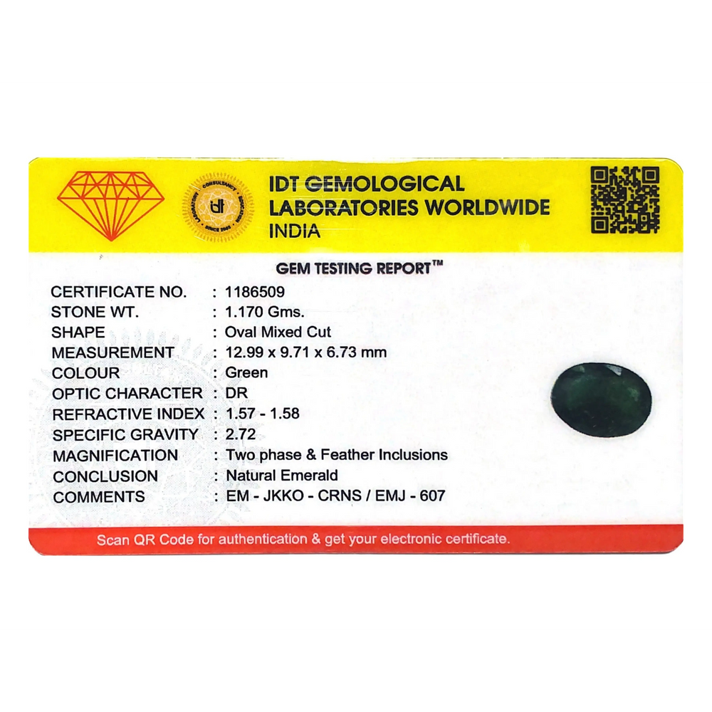 Zambian Emerald - 5.85 Carat - Pramogh