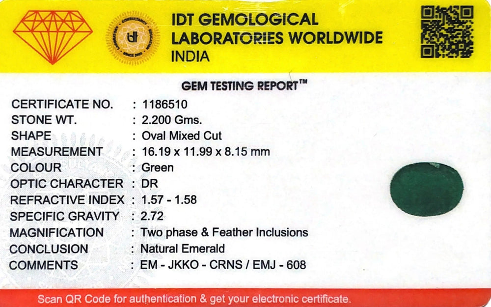 Zambian Emerald - 11 Carat - Pramogh