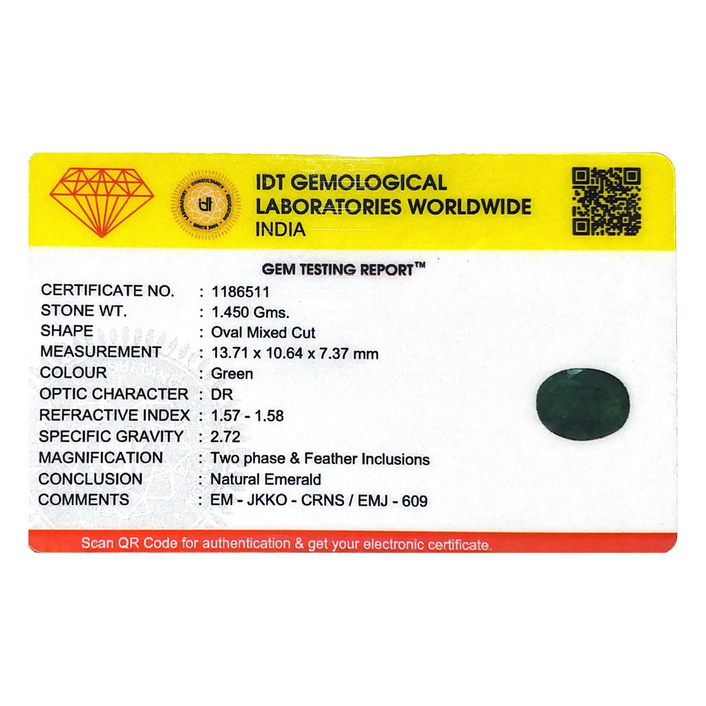 Zambian Emerald - 7.25 Carat - Pramogh